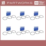6X Piston Rings For Porsche 964 3.6 Carrera Turbo Set Mahle. Fixed Price $189.39.