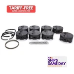 Mahle Pistons 197726830, Kit Aluminum Sbc Ft & Ring Set 4.030 Bore -9.0CC. Fixed Price $1165.41.