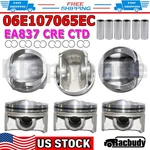 New 6X Pistons & Rings Set Std For Audi S5 A6 A7 Q7 3.0 Tfsi Cre Ctd EA837. Fixed Price $279.99.