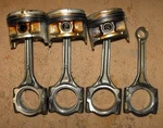 Honda 90 Hp 4 Stroke Piston And Connecting Rod Pn 13101-ZW1-000 1997-2006. Fixed Price $60.00.