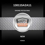 Genuine 2013-2019 Honda Accord Engine Piston Ring 130115A2A11. Fixed Price $84.99.