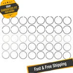 Mahle 41940 Piston Ring Set 2003-2010 Ford Powerstroke Diesel 6.0L V8. Fixed Price $254.70.