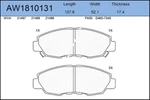 Front Brake Pad Acura/accord Iv/v/vi 1.8/2.0/2.2/2.3/3.0 1990-2003 FERBE:31200. Fixed Price $25.99.