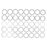 For Chevy Camaro 1970-1972 Mahle 50141CP.030 Piston Ring Set. Fixed Price $92.13.