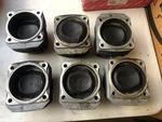 Porsche 964 3.6L Pistons, Cylinders, Pins, Rings 95ZN6 ++++ With Flame. Fixed Price $1500.00.