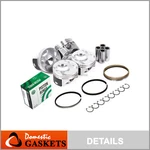 Pistons And Rings Fit 02-06 Acura Rsx Honda Civic Vtec 2.0L K20A3. Fixed Price $149.28.