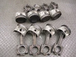 1987-1991 Porsche 928 S4 5.0L Engine Piston Connecting Rod Set Of 64K Miles. Fixed Price $913.81.
