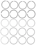 Engine Piston Ring Set Mahle 41688. Fixed Price $64.58.