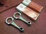 1963-1964 Ford 427 Connecting Rods, Nos C3AZ-6200-C 390 Pi. Fixed Price $200.00.