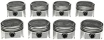 Sealed Power Cast Dish Top Pistons SET/8 For 1976-87 Chevy 305 5.0L +.040 Bore. Fixed Price $221.52.