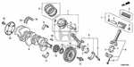 Genuine Honda Ring Set Piston (std) (riken) 13011-R70-A12. Fixed Price $49.73.