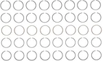 Enginetech S93138 Premium Piston Rings For 99-07 Chrysler 4.7L V8/93-95 Gm 4.6. Fixed Price $75.59.