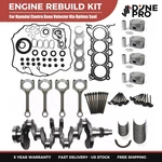G4NH 2.0L Engine Rebuild Piston Gasket Kit Crankshaft Rods For 17-22 Hyundai Kia. Fixed Price $239.99.