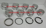 Sealed Power/speed Pro Pontiac 455 V8 Cast Flat Top Pistons+rings Kit/set +.030". Fixed Price $386.99.