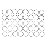 For Chevy C35 1983-1985 Mahle 40564CP.030 Premium Piston Ring Set W Coating. Fixed Price $72.87.