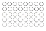 Enginetech Piston Ring Set For 1 Standard Size Direct Fit. Fixed Price $59.99.