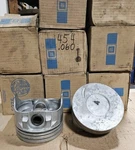 Nos Gm 454 Bbc Pistons .060 Over 12350899 Set Of Original Boxes. Fixed Price $650.00.