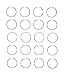 Enginetech Piston Ring Set For 1 .50MM .020IN Oversize. Fixed Price $100.99.