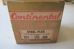Nos Continental Piston Ring Set 863 Std .009 Fits 1952-53 Ford Eal Eng.. Fixed Price $34.99.