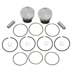 Wiseco Tracker Series Piston Kit (1340CI.)-STD BORE,8.5:1 COMPRESSION-K0215PS. Fixed Price $265.99.