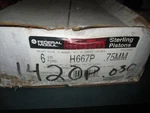 New Cast Piston Federal Mogul Sealed Power H667P .75MM Ford 4.0L 245CU.. Fixed Price $124.99.