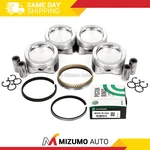 Pistons W/ Rings 19MM Wrist Pin Fit Volkswagen Beetle Goft Jetta 2.0L 8V. Fixed Price $348.95.