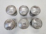 Set Of Nice Original Genuine Mahle Porsche 911E Pistons 9.1:1 80V79 1969 Nla. Fixed Price $900.00.
