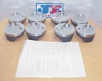 New Je Flat Top Pistons 4.172" Bore 1.245" For .787" Pins SB2.2 Chevy P28. Fixed Price $175.00.