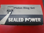 Nors Sealed Power Cast Piston Ring Set #E263X +.060 66-70 Chevy 250CI L6 Vin. Fixed Price $37.95.