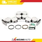 Pistons W/ Rings Fit 99-03 Chevrolet Express 2500 Silverado Gmc Hummer 6.0L Ohv. Fixed Price $199.95.