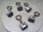 89-92 Toyota Supra MA70L MK3 7MGE Na Set Of 5 Engine Piston W Connecting Rod Oem. Fixed Price $275.27.