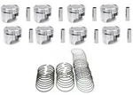 Sealed Power Dished PISTONS/8+CAST Rings Kit For Chevy Sb 400 1970-1980 .030. Fixed Price $224.96.