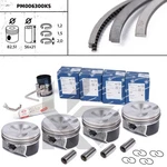 Piston Set Vw Audi Skoda 2,0 06H107065AB 06H107099AM 06H107065AM 06H107065BE Cgm. Fixed Price $365.53.