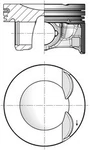 Kolbenschmidt Piston Audi Vw Seat 2,0 06K107065AG 06K107065CJ Cjxb. Fixed Price $96.51.