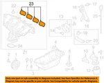 Mazda Oem 14-17 6-ENGINE Intake Manifold Gasket PY0113111. Fixed Price $11.03.