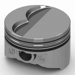 KB222.040 F/t Piston Set 4.190 Bore Minus 6CC For Pontiac 455. Fixed Price $523.51.