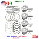 New 4X Piston & Rings Std EJ7Z6108E 15-19 Ford Mustang Lincoln Mkc 2.3L. Fixed Price $77.36.
