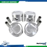 Dnj P306 Std. Complete Piston Set For 93-97 Honda Isuzu Amigo 2.6L Sohc 8V. Fixed Price $97.84.