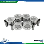 Dnj P422 Std. Complete Piston Set 90-94 Ford Mazda Aerostar B4000 4.0L Ohv. Fixed Price $216.59.