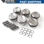 6PCS 3.0T Piston Assembly & Ring Fit For Vw Touareg Audi A6 A8 Q7. Fixed Price $137.99.