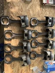 Bbc Big Block Chevrolet 427 Cast Dome Pistons And Rods 3925579 Lh 3925580 Rh. Fixed Price $299.99.