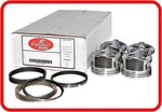 03-09 Chrysler Pt-cruiser Turbo 148 2.4L Dohc L4 (4)DOME-TOP Pistons & Rings. Fixed Price $242.08.