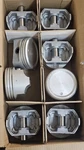 Ohio Pistons Set .020 Fit Gm Chevrolet Chevy 400 Sbc V8 6.6L 329244 Nos Usa. Fixed Price $349.99.