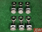 Toyota 2JZGTE Connecting Rods & Pistons = Aristo / Supra 13201-46040 13101-46091. Fixed Price $900.00.