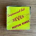 (6) Nos Porsche 911 Engine Piston Ring Set 5600-H3 Deves 860 .040. Fixed Price $95.00.