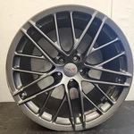 (1) Used Gunmetal Grey Chevrolet Corvette C6 ZR1 Rear Wheel Rim 9597240 Oem. Fixed Price $467.49.