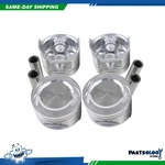 Dnj P456 Std. Complete Piston Set For 83-95 Kia Mazda 626 B2000 2.0L Sohc 8V. Fixed Price $81.69.