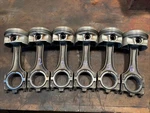 Bmw E46 3-SERIES 3.0L M54B30 6-CYLINDER Piston And Connecting Rod Set Of Oe. Fixed Price $239.00.