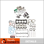 Full Gasket Set Bearings Pistons Fit 91-98 Mazda Ford 1.8 Dohc Bp. Fixed Price $249.28.