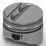 KB184.030 Domed Piston Set 4.350 Bore Plus 3.5CC For Bbm. Fixed Price $622.66.